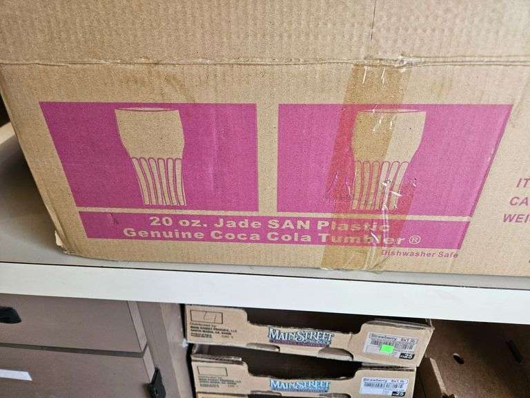 (6) Dozen 20oz. Coca Cola Glasses