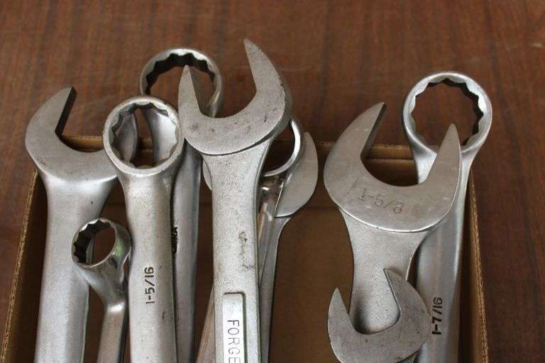 Box of Lg. Wrenches