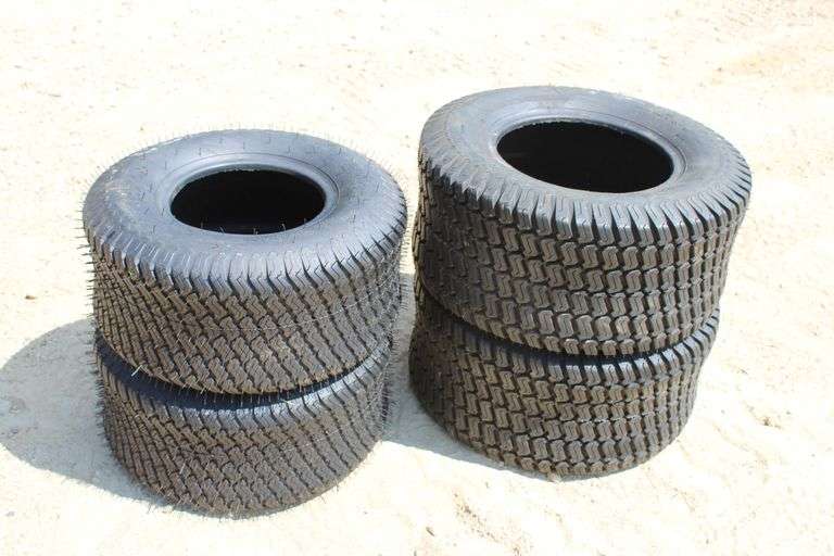 New lawn mower tires