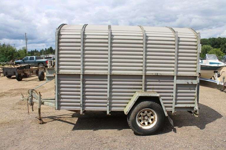 Homemade enclosed trailer