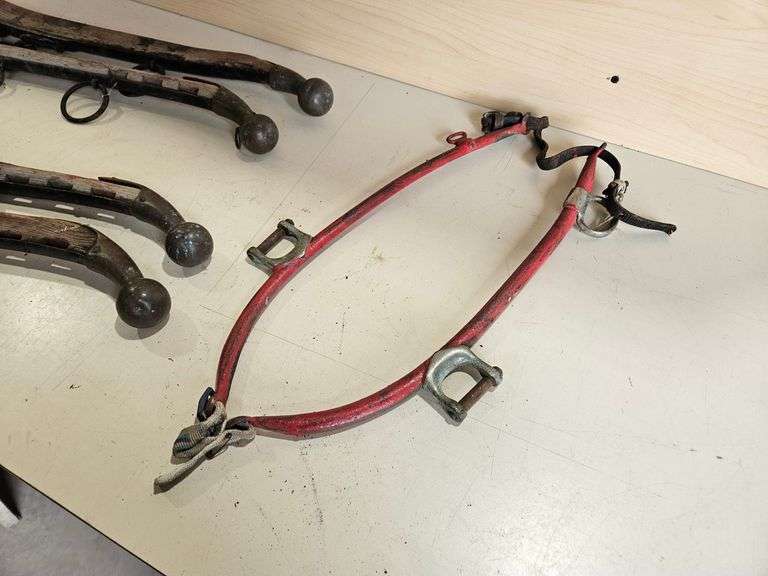 Horse Hames with Brass Knobs