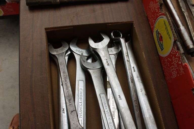 Box of Lg. Wrenches