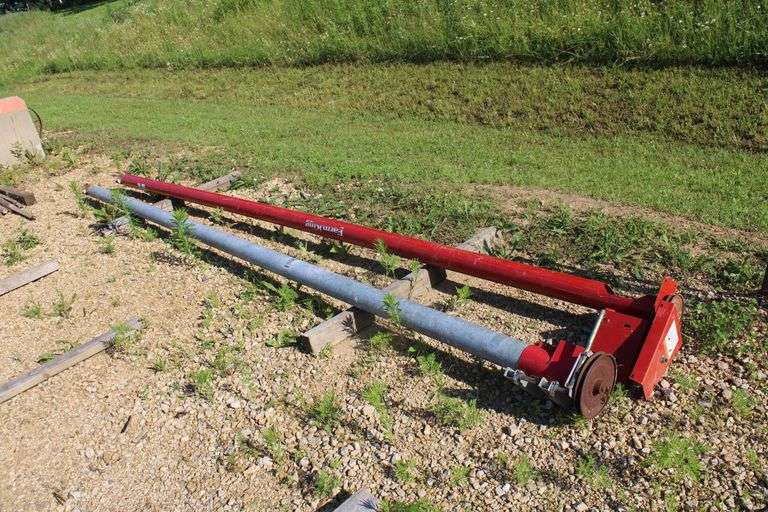2 - 4" x 16' grain augers, no motors