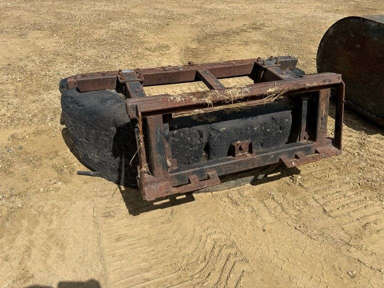 Skid Steer Mount Manure Scrapper