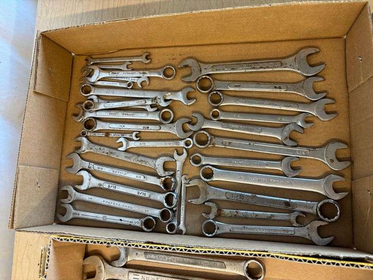 (2) Flats of Wrenches