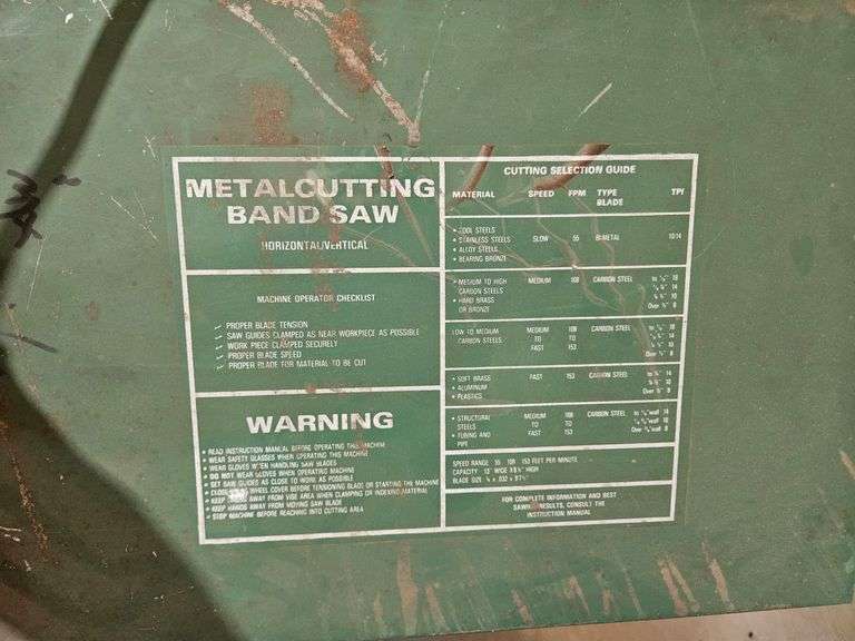 Metal Band Saw