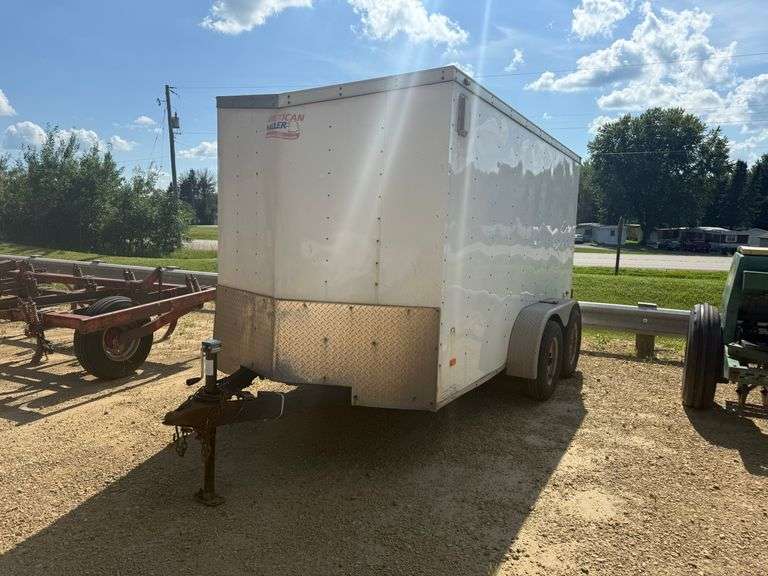 12' American Hauler Enclosed Trailer - Read More