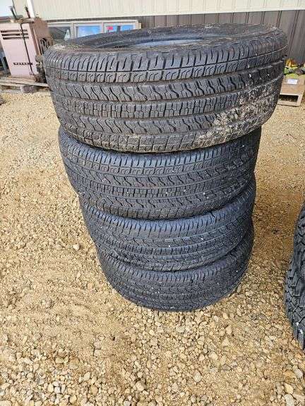 (4) Goodyear 255/65R17 Tires (vg tread) - Lee Real Estate & Auction Service