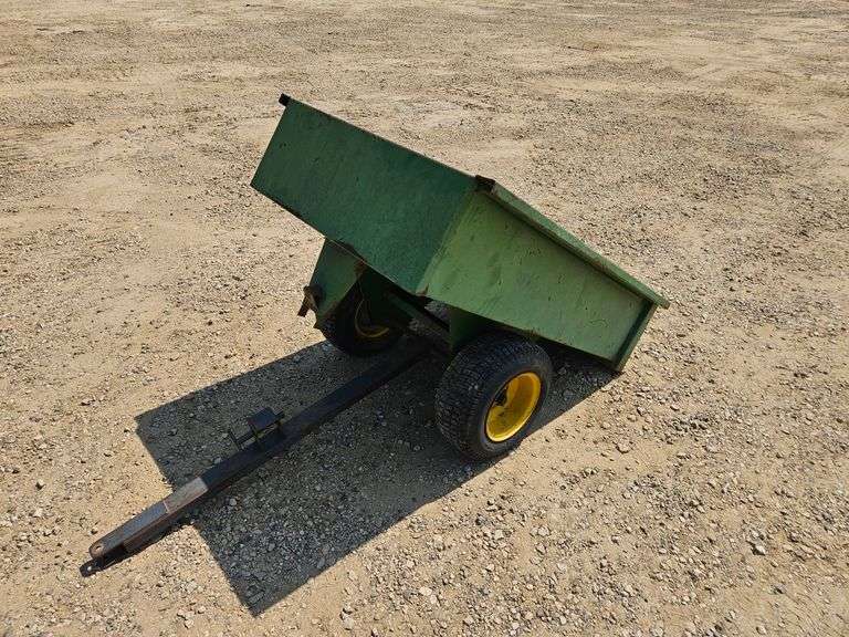 Green Dumping Yard Trailer