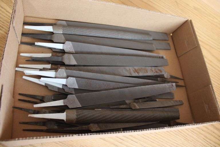 Flat of various files