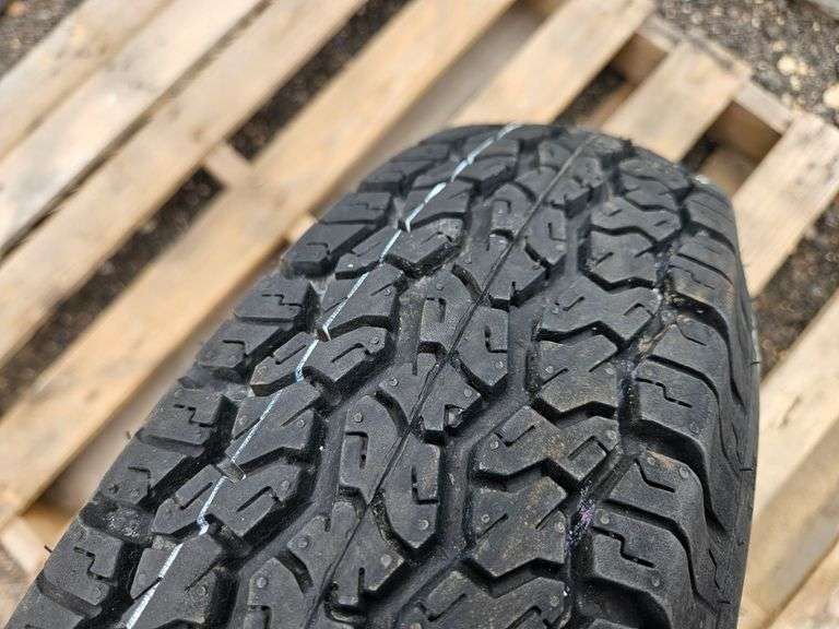 13" Trailer Tire on Rim (excel. tread)