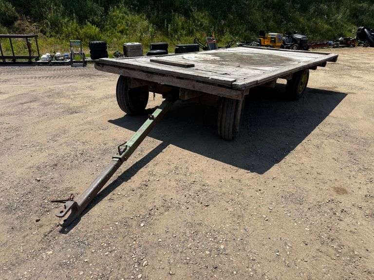 Flat Rack Hay Wagon