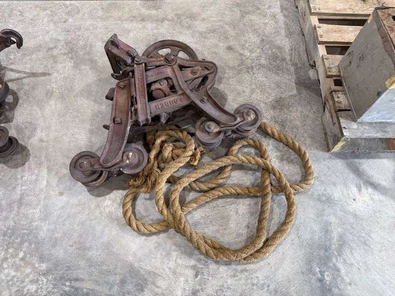 Antique Hay Track Carrier