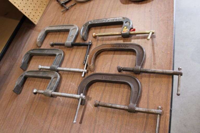 6 - 6" C clamps