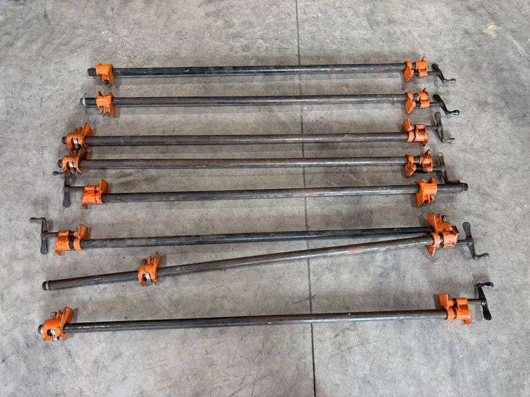 (8) 42" Pipe Clamps