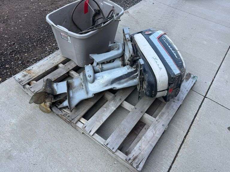 Vintage 25hp Evinrude Outboard Motor - Project