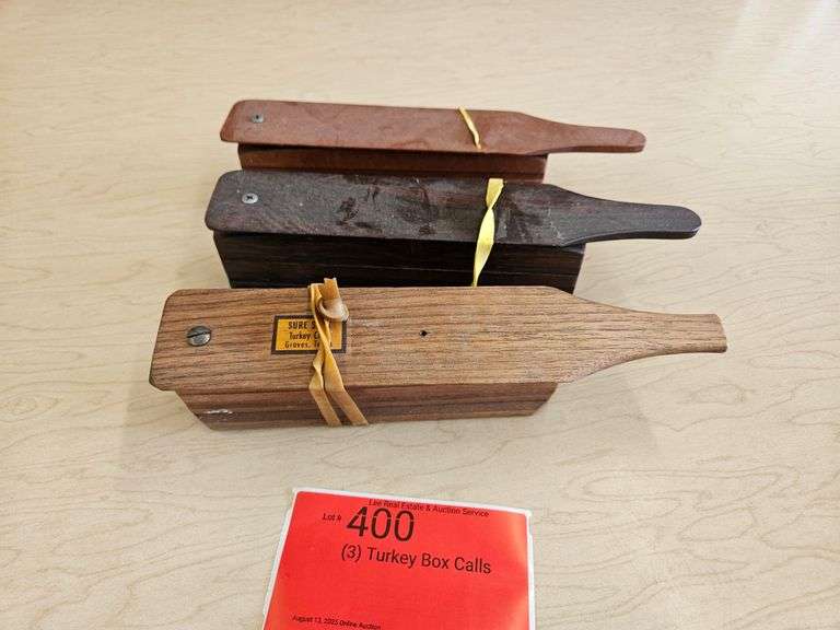 (3) Turkey Box Calls