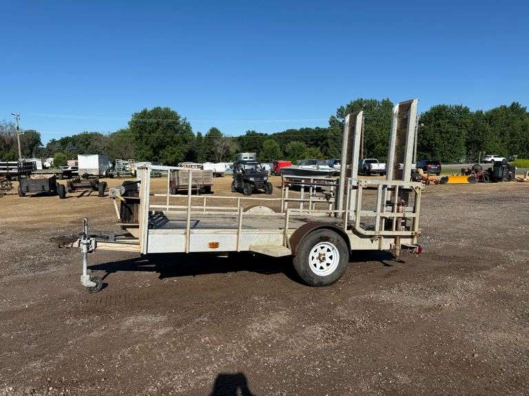 12' Alum Single Axle Trailer