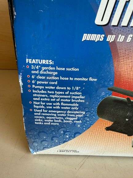 New Multi Purpose Utility Pump