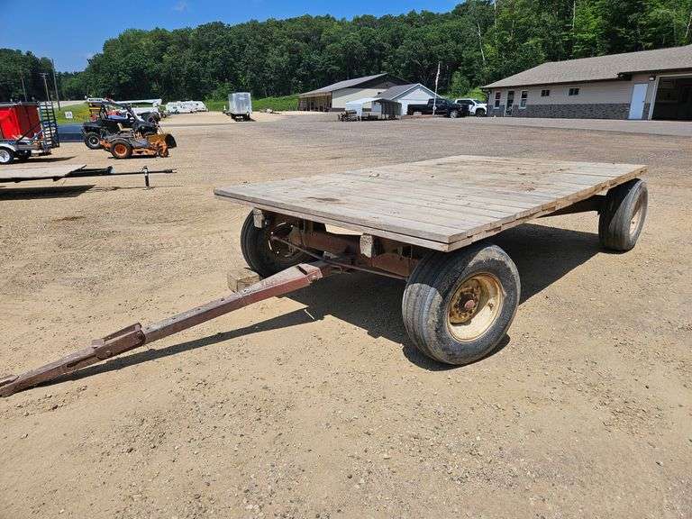 7' x 12' Flatbed Wagon