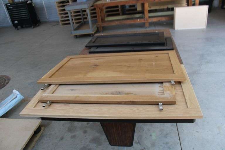 New cabinet doors w/hinges