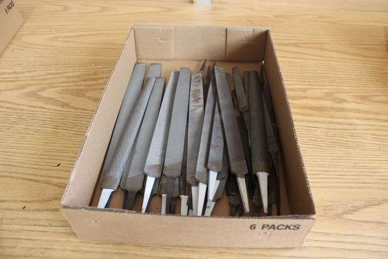 Flat of various files