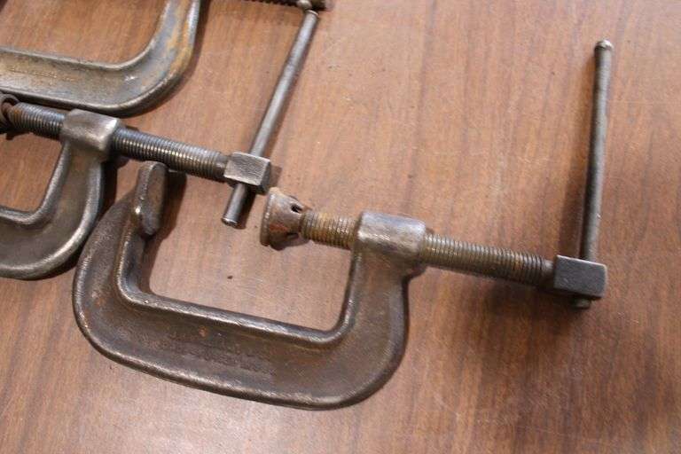 4 - 4" C clamps