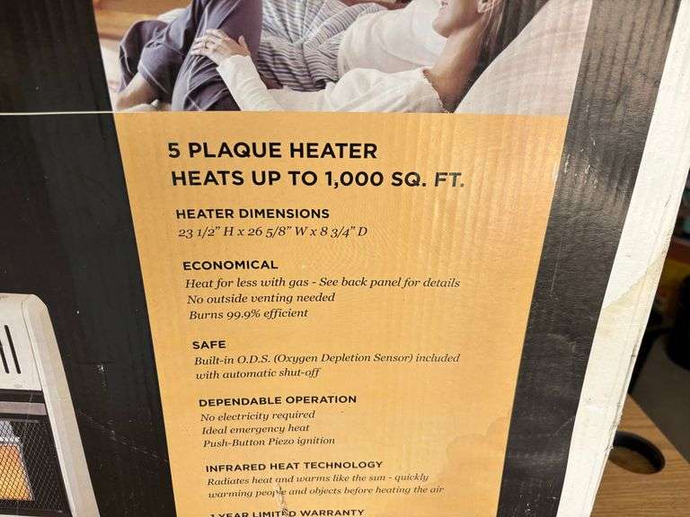 Plaque Heater
