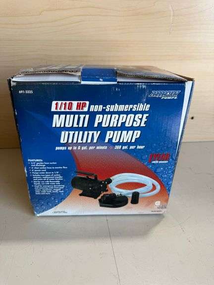 New Multi Purpose Utility Pump