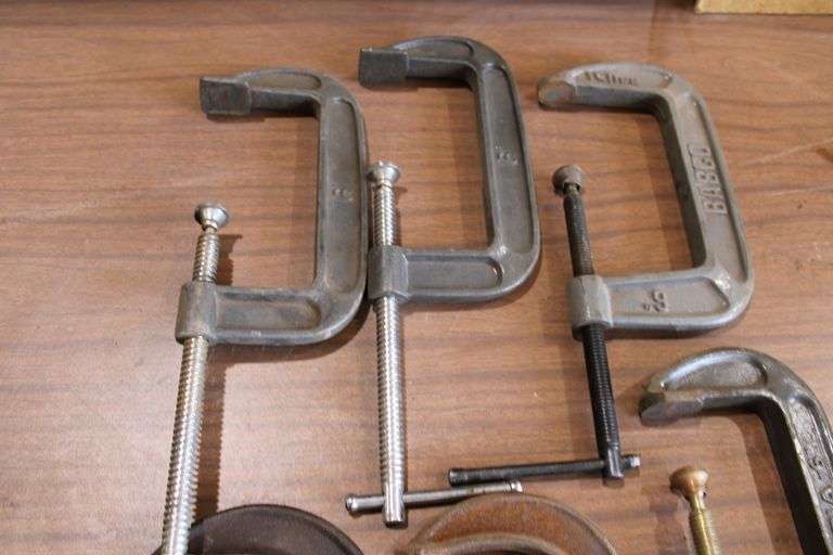 6 - 6" C clamps