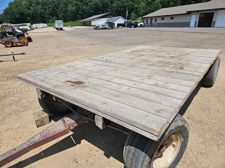 7' x 12' Flatbed Wagon