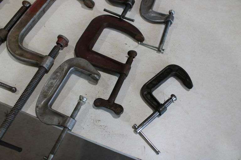 Variety of C clamps