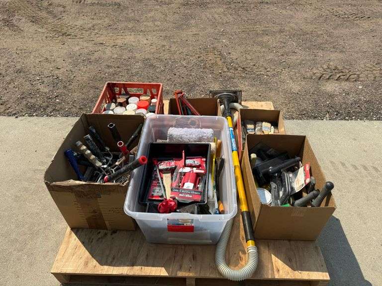 Painting & Drywall Tools w/ Supplies