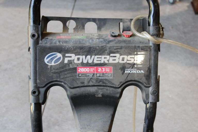 Power Boss 2800 PSI gas pressure washer