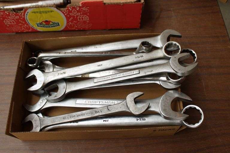 Box of Lg. Wrenches