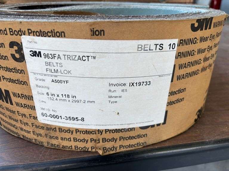 Lg. Box of Trizack Belts