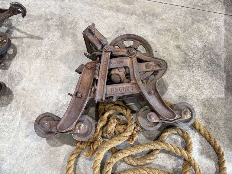 Antique Hay Track Carrier