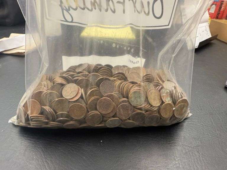 8+ Pound Bag of Wheat Pennies