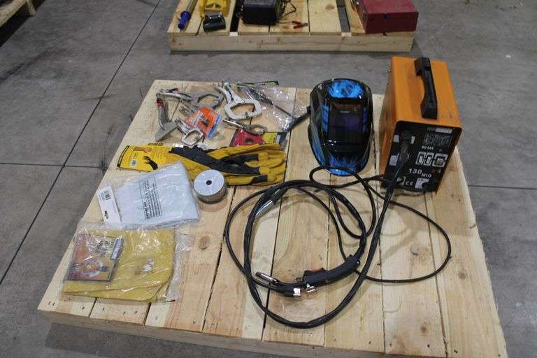 Pallet w/Welder & related
