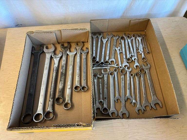 (2) Flats of Wrenches