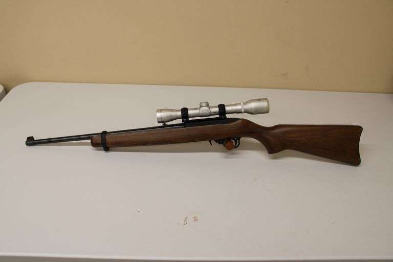 Ruger .22 rifle w/scope