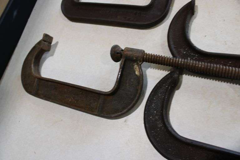 4 - 6" C clamps
