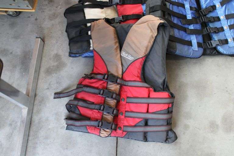 3 Adult life jackets