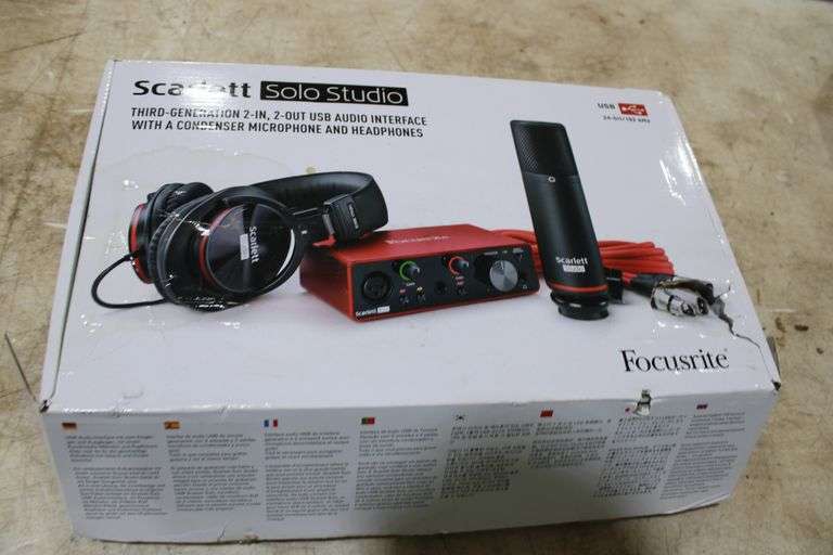 Scarlett Audio Interface