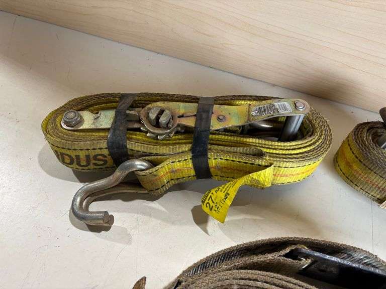 (3) 2" Ratchet Straps