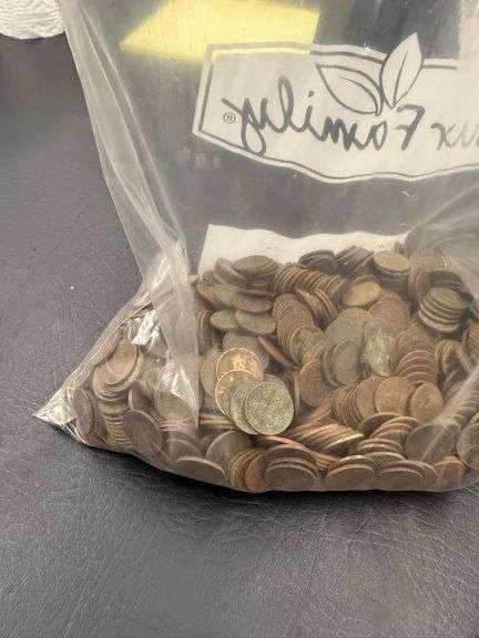 8+ Pound Bag of Wheat Pennies