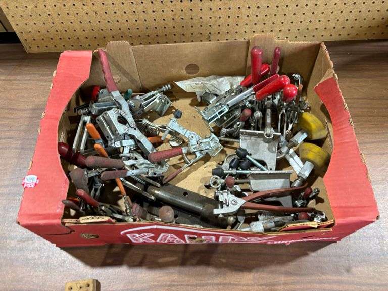 Lg. Box of Locking Material Clamps