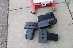 450 lb. Low Lift transmission jack w/brackets