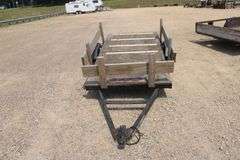 4' x 8' single axle utility trailer