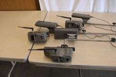 10 Cuddeback game cameras w/poles & accessories